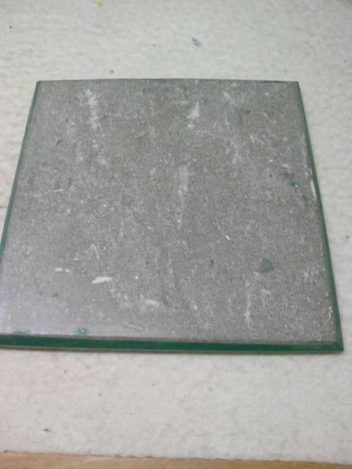 A VINTAGE MARBLE CHESS BOARD