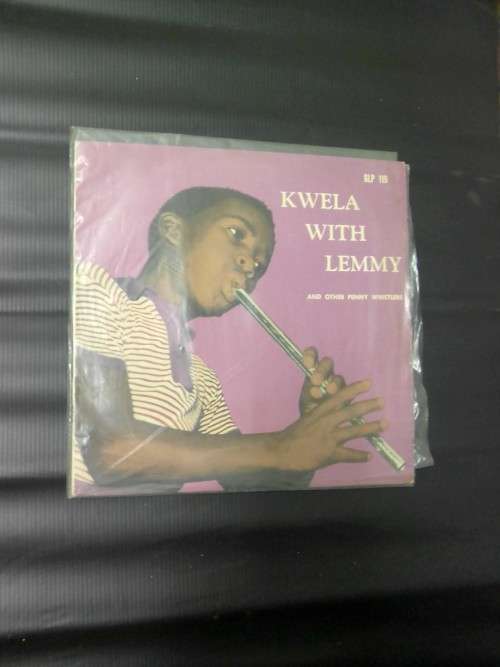 LP/VINYL VERY RARE FIND - VG+ CONDITION - GALLOTONE- KWELA WITH LEMMY and other penny whistlers