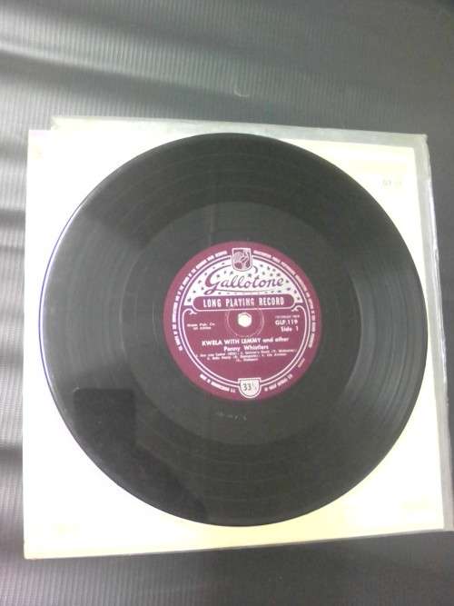 LP/VINYL VERY RARE FIND - VG+ CONDITION - GALLOTONE- KWELA WITH LEMMY and other penny whistlers