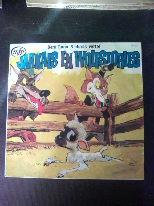 Oom Dana Niehaus vertel JAKKALS EN WOLF STORIES - GOOD CONDITION - LP/VINYL
