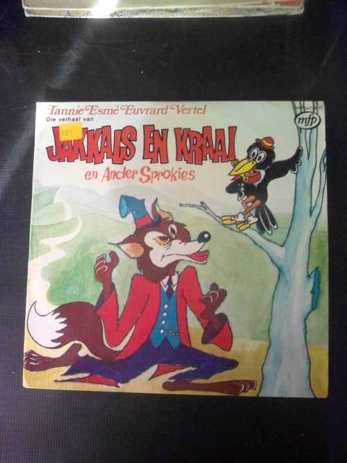 Tannie Esme Euvrard vertel die verhaal van JAKKALS EN KRAAI en Ander - GOOD CONDITION - LP/VINYL