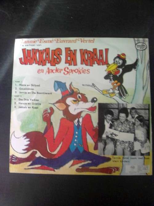 Tannie Esme Euvrard vertel die verhaal van JAKKALS EN KRAAI en Ander - GOOD CONDITION - LP/VINYL