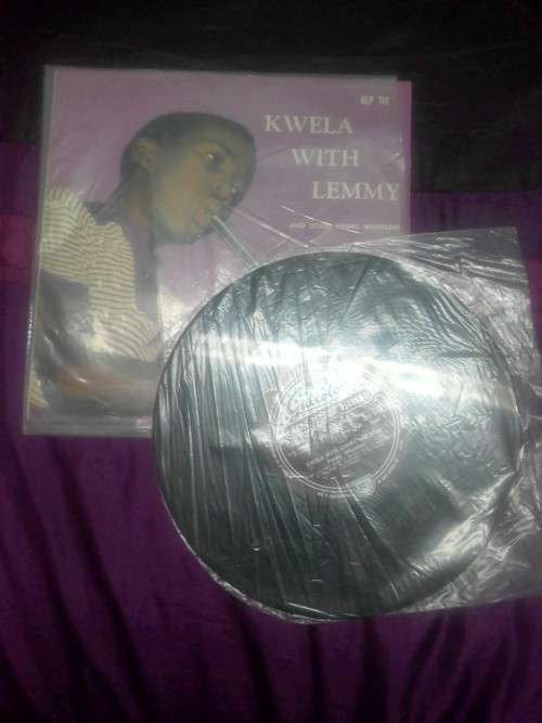 LP/VINYL VERY RARE FIND - VG+ CONDITION - GALLOTONE- KWELA WITH LEMMY and other penny whistlers