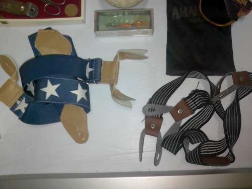 COLLECTABLE ITEMS - sheep bells, wooden Holland shoes, large silver Dias token, and other nice item