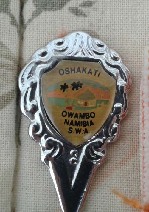 PRO PATRIA MEDALIONS & RUNDU,GROOTFONTEIN,OSHAKATI SOEVENIER SPOONS