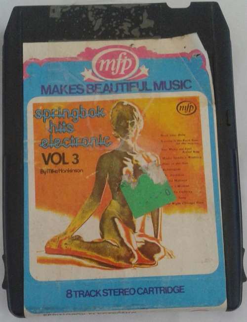 8 TRACK SPRINGBOK HITS ELECTRONIC VOL 3
