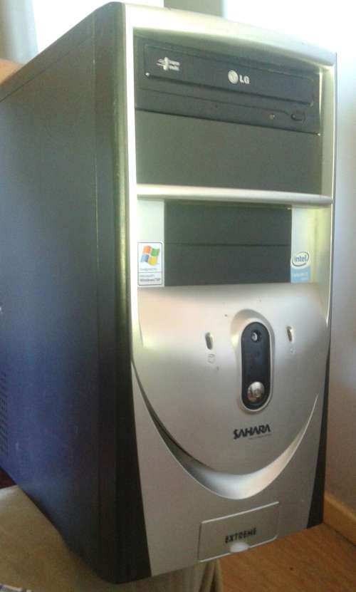 SAHARAH COMPUTER BOX -  CELERON 430 WITH 2GB DDR3 RAM and 320GB HDD - very neat