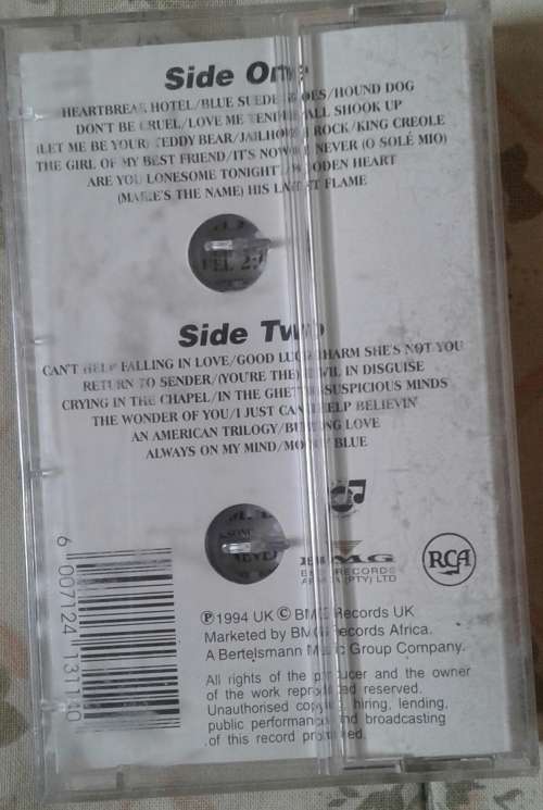 ELVIS PRESLEY THE ESSENTIAL COLLECTION CASSETTE