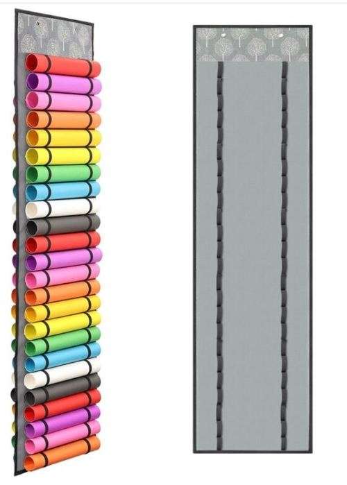 Vinyl Roll Holder 48 Slot Hanging Storage