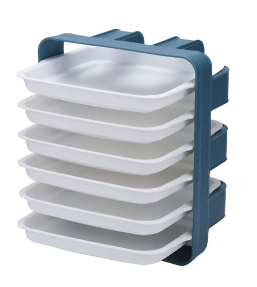 6 Layer Vegetable Food Tray Organiser Rack