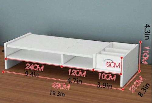 Monitor Stand /Riser-  Display Model - Assembled