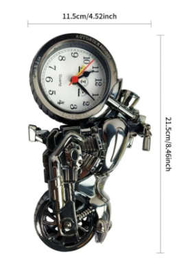 Motorcycle Shaped Alarm Clock