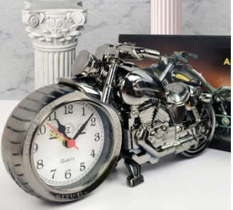 Motorcycle Shaped Alarm Clock
