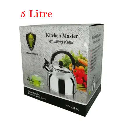 Kitchen Master Whistling Kettle  5 Litre