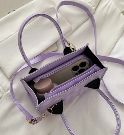 Mini Embossed Detail Bag - Lilac