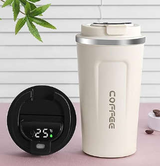 LED Insulated Coffee Mug