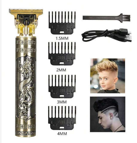 Built In Battery - Electric Hair Clipper, Men`s Trimmer, Shaver, Usb Type C Rechargeable