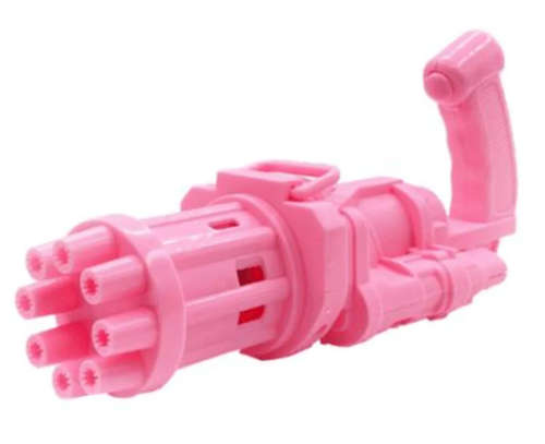 Automatic Gatling Bubble Gun - Pink