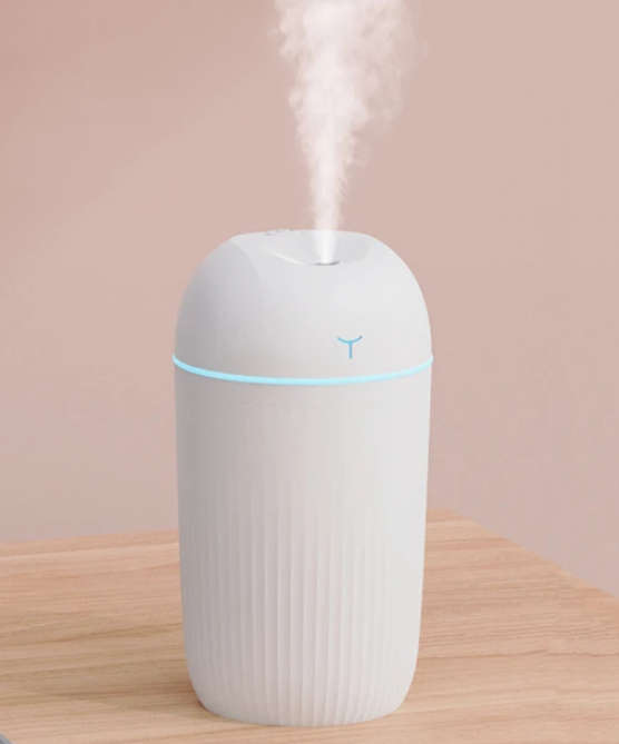 Humidifier, Modern White Desktop Atomizer 400ml Capacity
