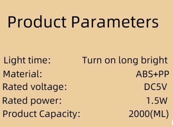 2000ml / 2 Litre Capacity Humidifier with Essential Oils!! - Pink