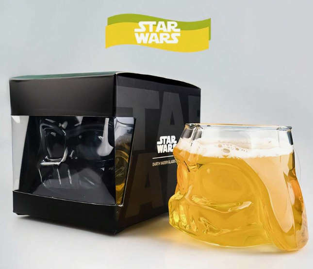 Star Wars Collectors Mug - Star Wars Darth Vader Glass Cup