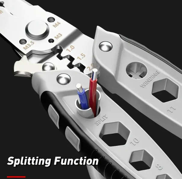 Multipurpose Wire Stripper - 1 Wire Strippers And Crimping Tool for Stripping, Cutting