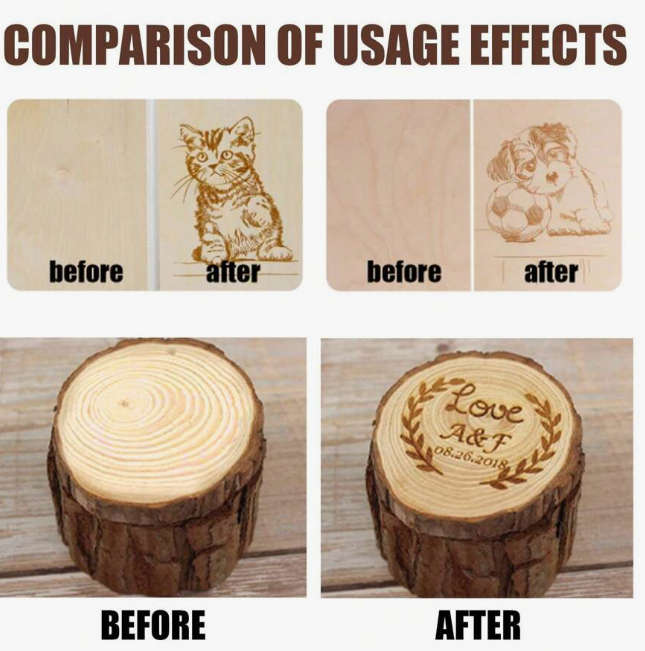 Wood Burning Pen -  Marker - Box of 3