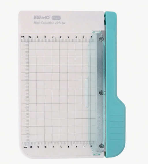 Mini Paper Guillotine Trimmer Home Office School Paper Photo Cutter Tools Machine