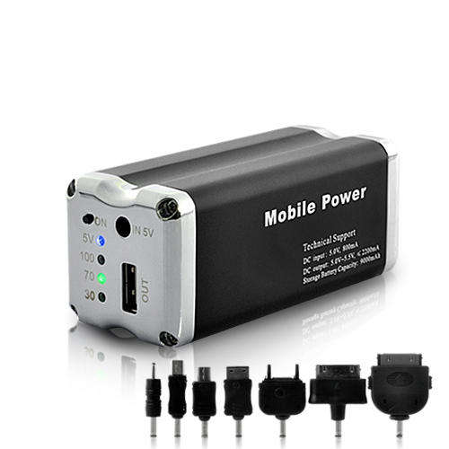 9000mAh Portable Battery Charger for iPad, iPhone, Samsung Galaxy Tab, Micro/Mini USB, More