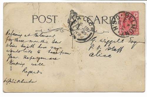 Postcard - 1912 - Transvaal to Alice