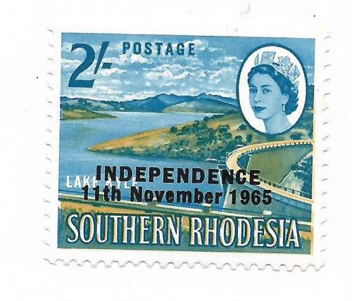 Rhodesia - Independence 11 Nov 1965 O`prints - Top Five Values * / ** Mint