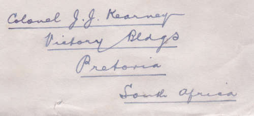 Cover mixed SA / UK / Australia / New Zealand - used in Egypt to Pretoria signed / passed by Censor