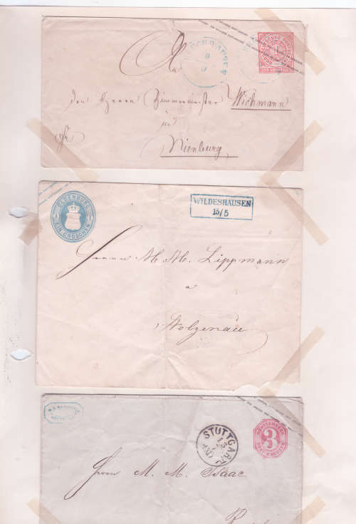 German States - used on old pages Bavaria German Colonies Saar / Saxony / Wurttemberg / Hannover etc