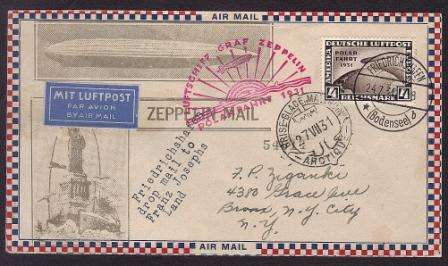 Graf Zeppelin - July 1931 Polar Flight