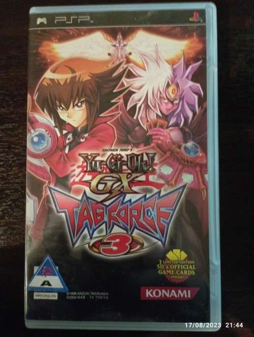 Yu-Gi-Oh!: GX Tag Force 3 [PSP] ///Casing with cover sleeve ONLY\\\
