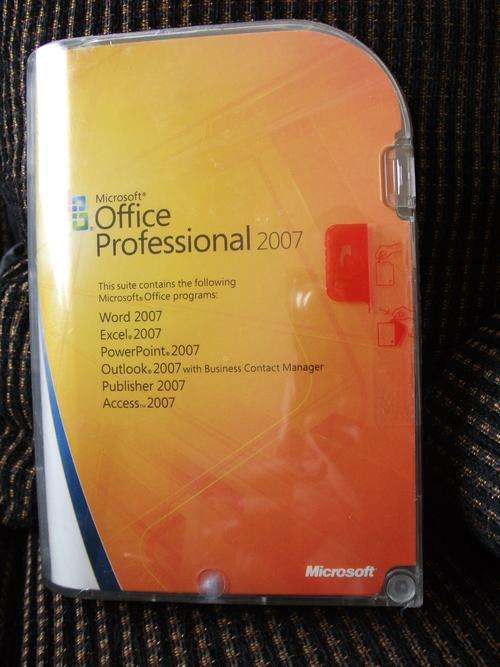 New Sealed Microsoft Office 2007 Professional FULL Version