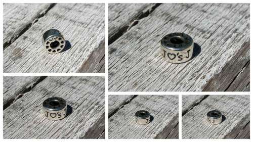 Customised hand made Silver charm for Pandora / Soufeel style bracelet