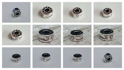 Customised hand made Silver charm for Pandora / Soufeel style bracelet