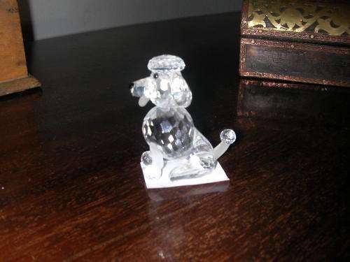 swarovski dog figure