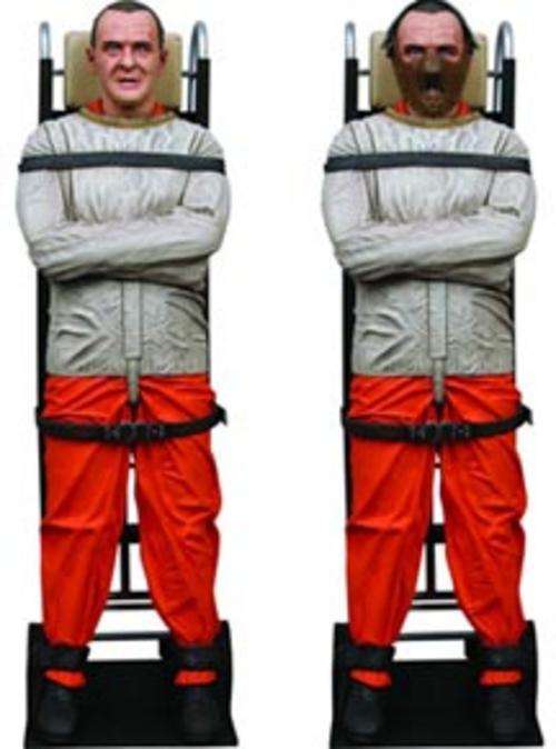 * GO GAGA ~WEIRDNESS~ * PRICE REDUCED * 18" HANNIBAL LECTER SILENCE OF THE LAMBS TALKING DOLL* *