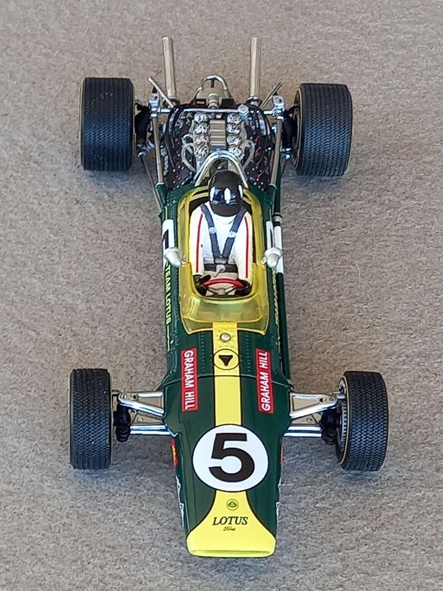 Quartzo 1/18 Lotus 49 - Graham Hill World Champion 1968