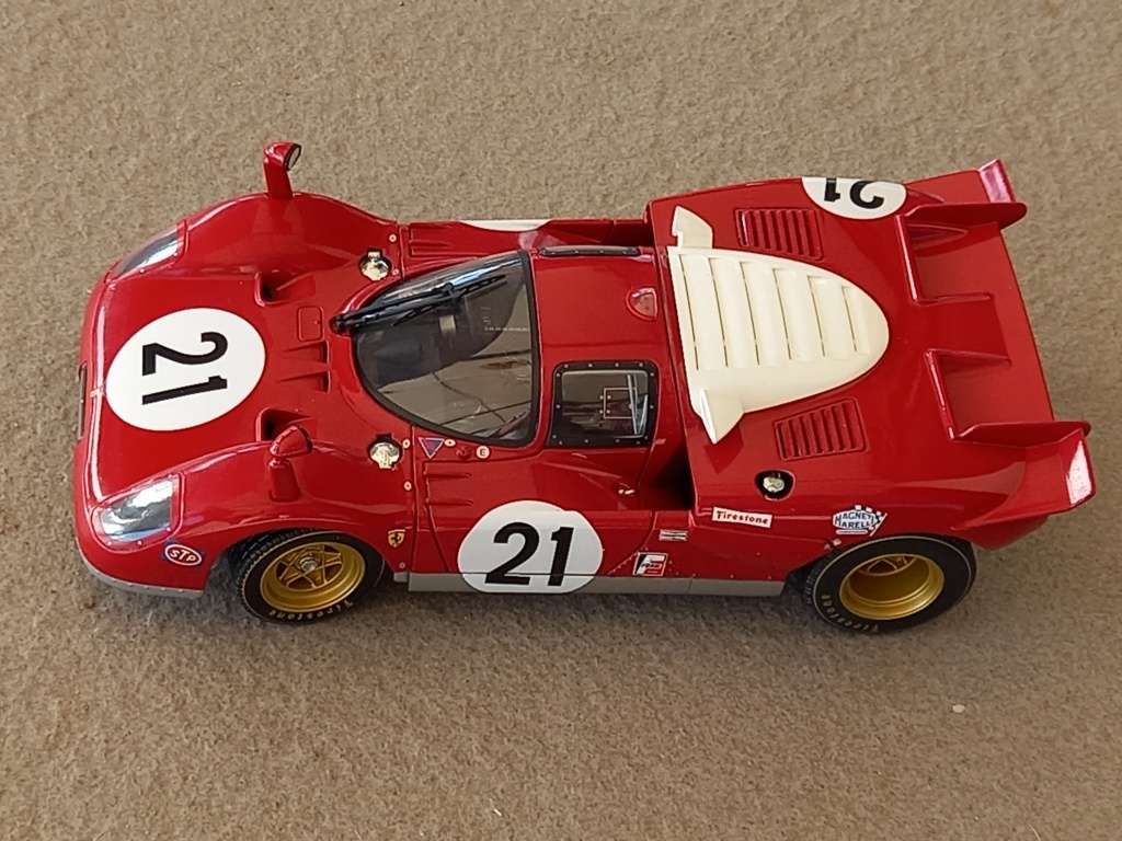 Ferrari 512S - 1970 Sebring 12 hr winner - Hotwheels Elite Limited Edition 1/18