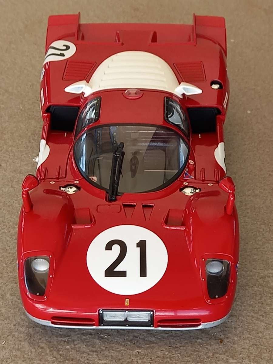 Ferrari 512S - 1970 Sebring 12 hr winner - Hotwheels Elite Limited Edition 1/18