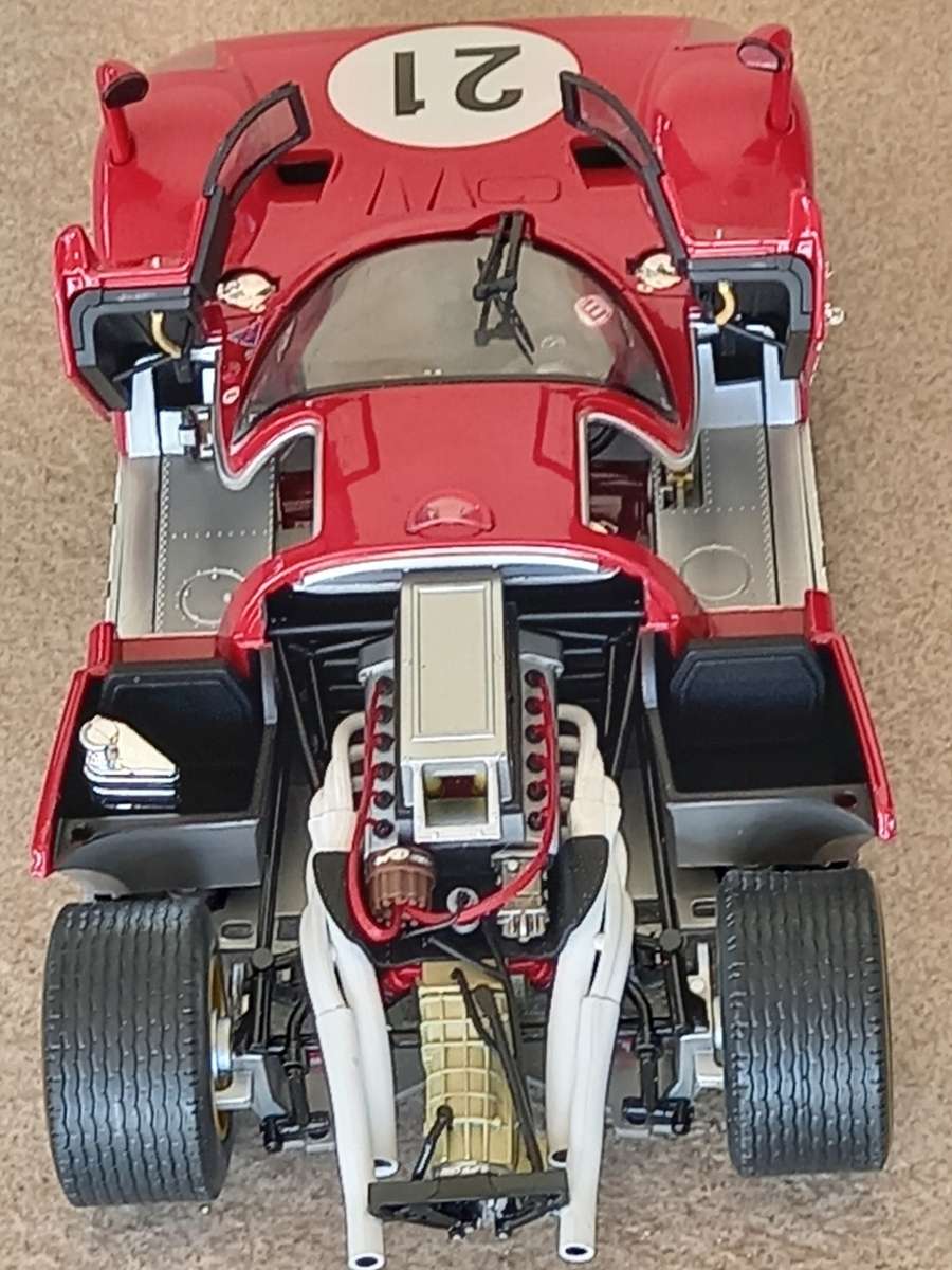 Ferrari 512S - 1970 Sebring 12 hr winner - Hotwheels Elite Limited Edition 1/18