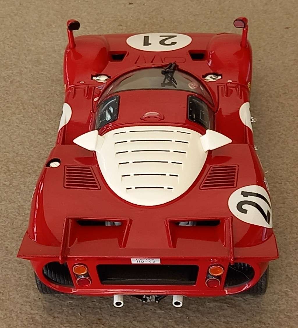 Ferrari 512S - 1970 Sebring 12 hr winner - Hotwheels Elite Limited Edition 1/18