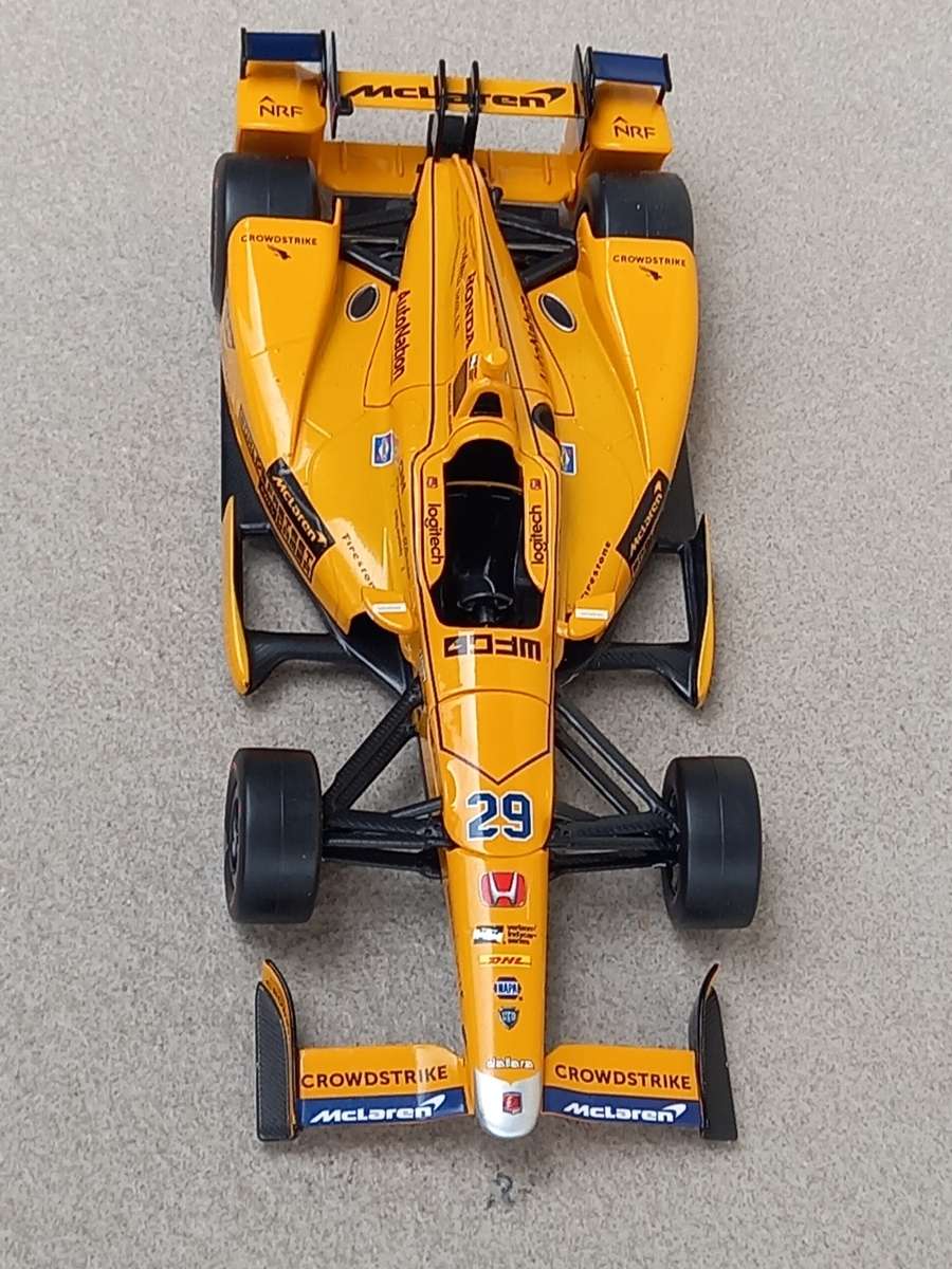 Alonso McLaren Indycar - 2017 - Greenlight 1/18