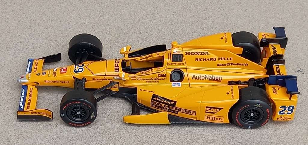 Alonso McLaren Indycar - 2017 - Greenlight 1/18