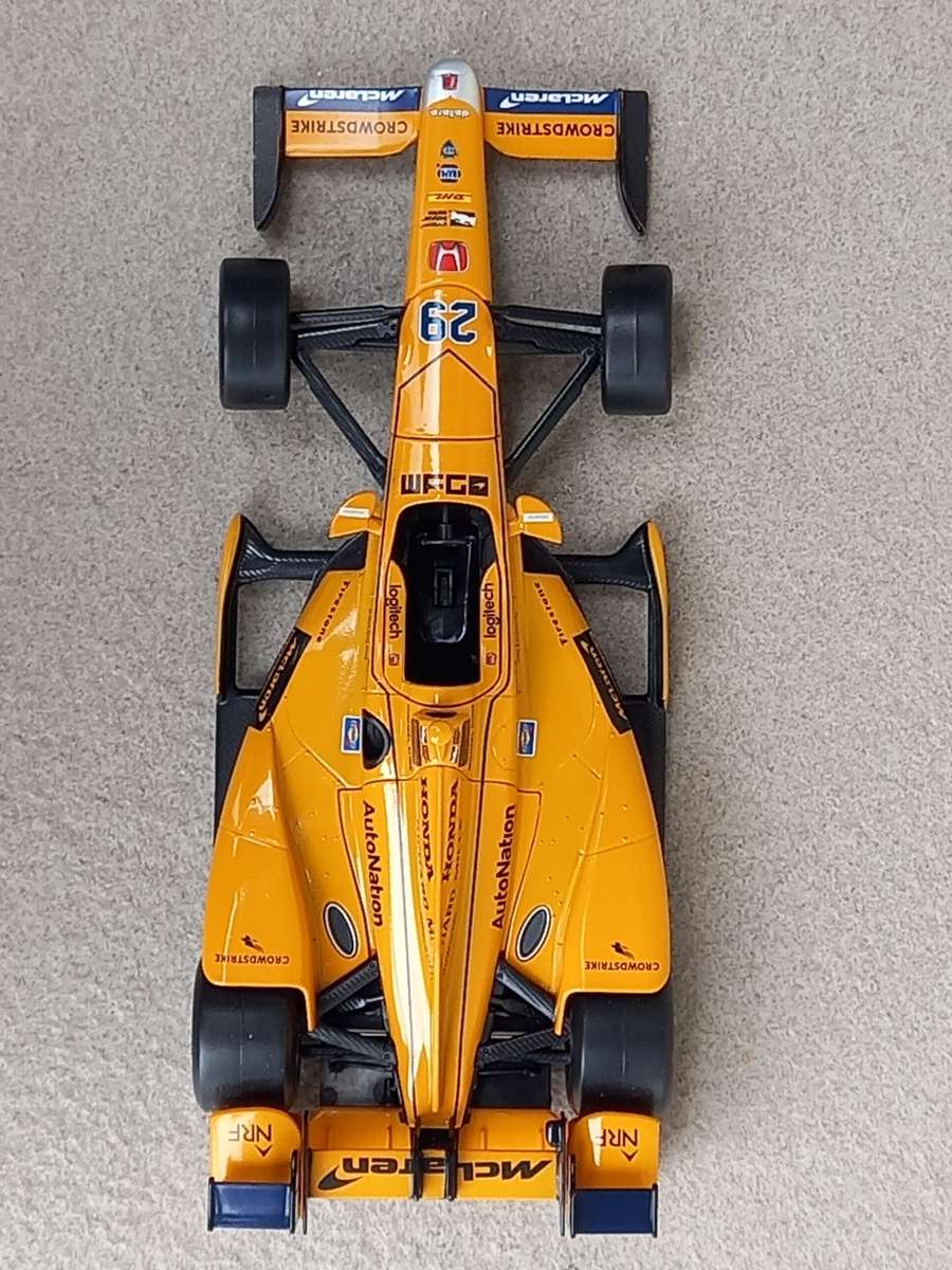 Alonso McLaren Indycar - 2017 - Greenlight 1/18