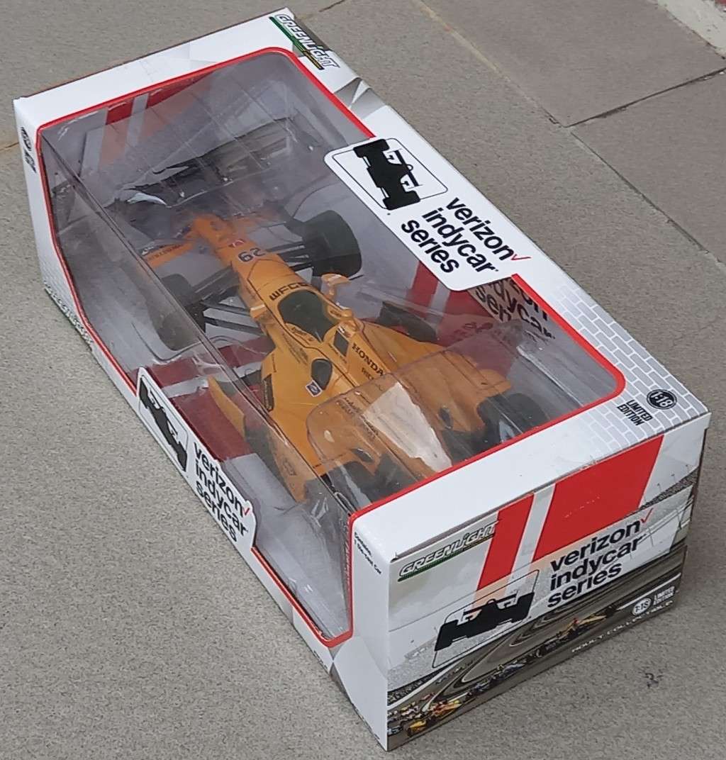 Alonso McLaren Indycar - 2017 - Greenlight 1/18