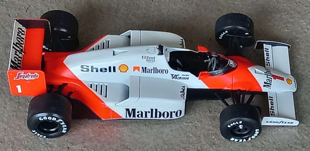 McLaren MP4/2C - 1986 - Prost World Champion - Solido S 1/18